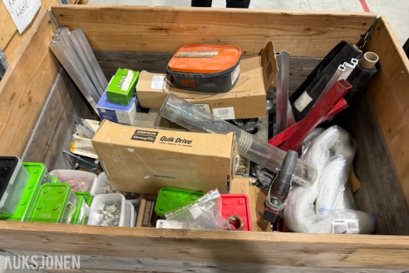 Diverse festemidler - Essve skruer - Simpson Strong-Tie Quik Drive båndede skruer - SFS intec - Fischer - Aluminiumsprofiler