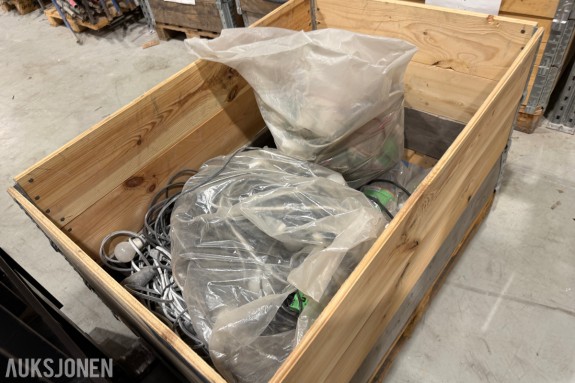 Byggebelysning - Lysslynger med LED-pærer E27 - Rallaren byggelamper - 230 V