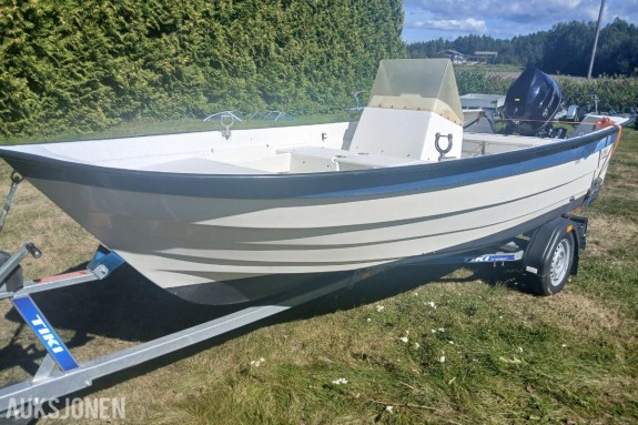 Crescent 450 båt med tohatsu 30hk