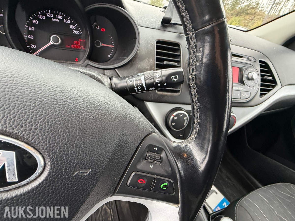 2014 Kia PICANTO 1.0-68 / Ny service / EU-OK / Kun 109857 km