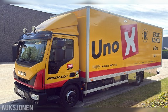 2017 Iveco Eurocargo service-/verkstedbil , Nor-Ka skap, Uno-X sykkelteam
