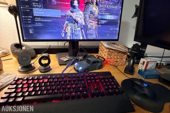 2022 Komplett gaming-PC / setup – HP Pavilion RTX 3060 Ti + ASUS 144Hz + Corsair