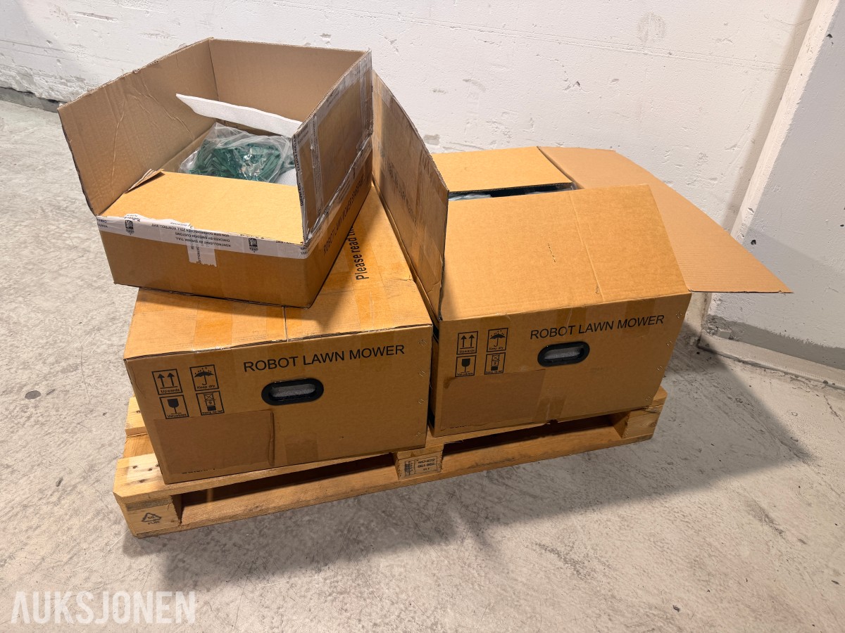 Parti m/plugger til robotgressklipper – Lyfco - begrensningskabel