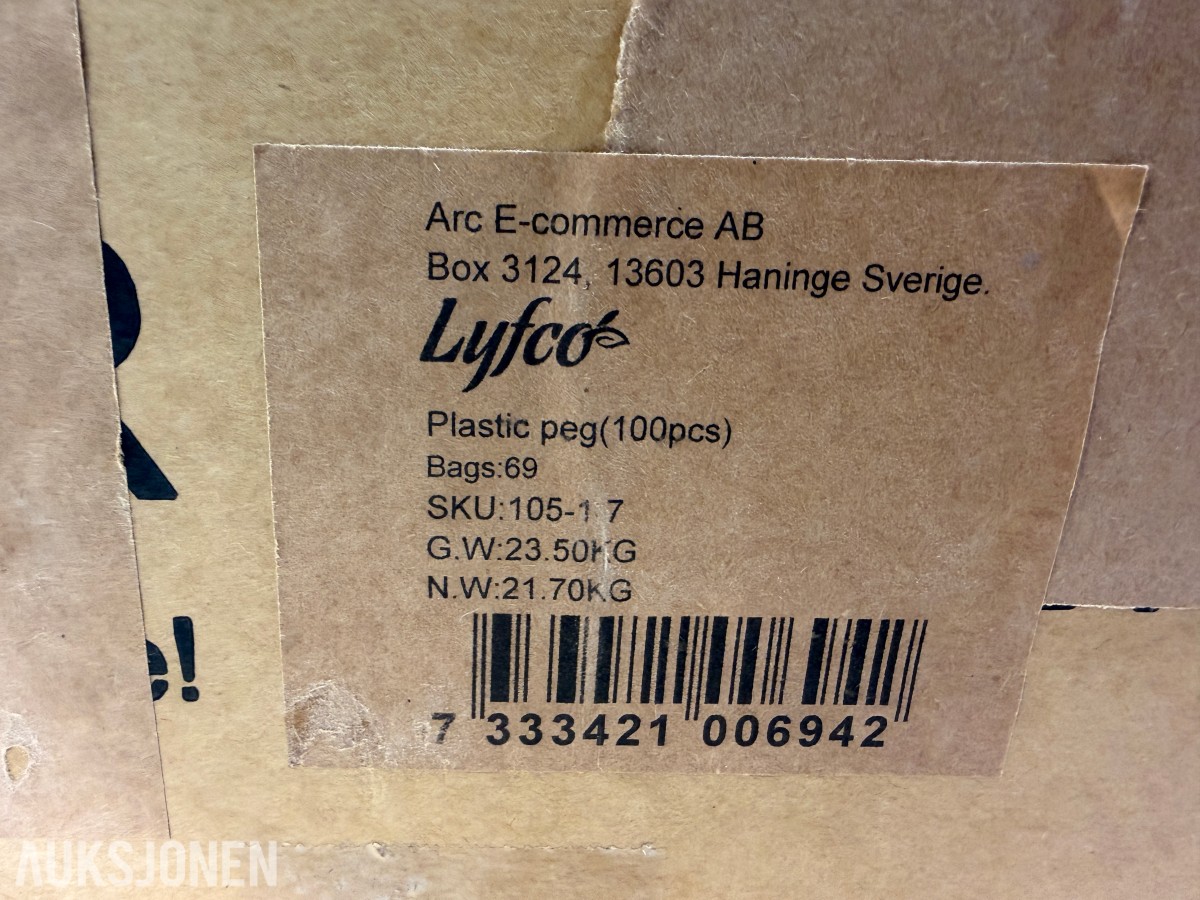 Parti m/plugger til robotgressklipper – Lyfco - begrensningskabel