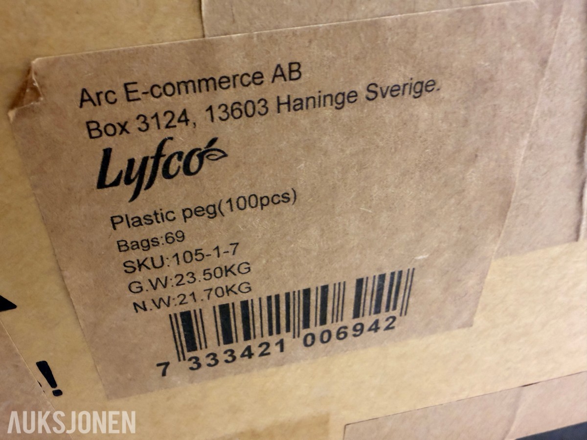 Parti m/plugger til robotgressklipper – Lyfco - begrensningskabel