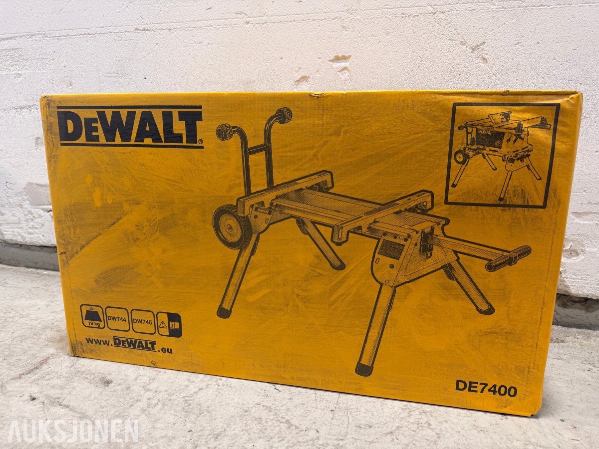 DEWALT DWE7485RS-XC 210 mm bordsag med DE7400 stativ