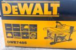 DEWALT DWE7485RS-XC 210 mm bordsag med DE7400 stativ