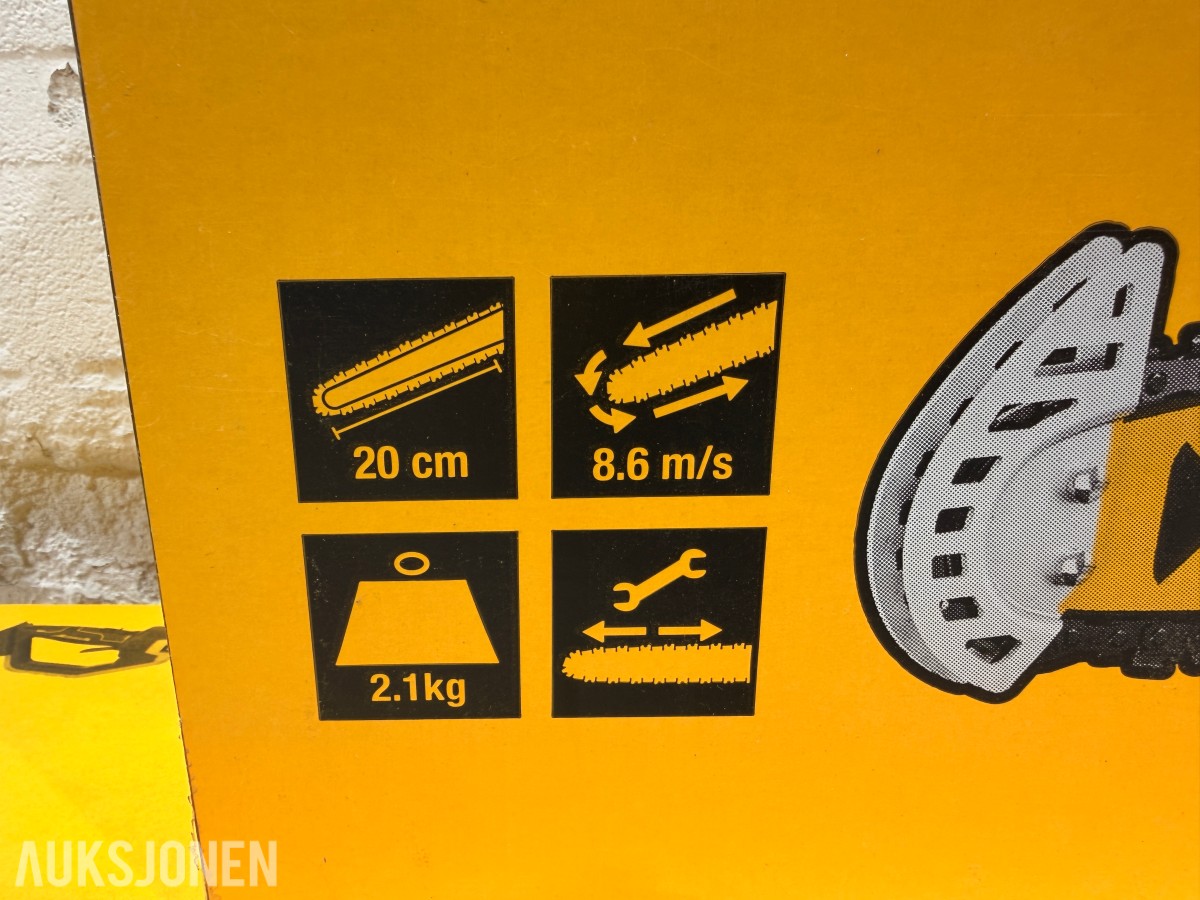 DEWALT grensager DCMPS520N-XJ og DCMPS567N-XJ 18V XR
