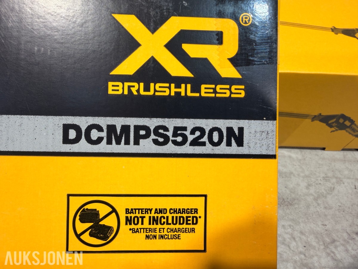 DEWALT grensager DCMPS520N-XJ og DCMPS567N-XJ 18V XR