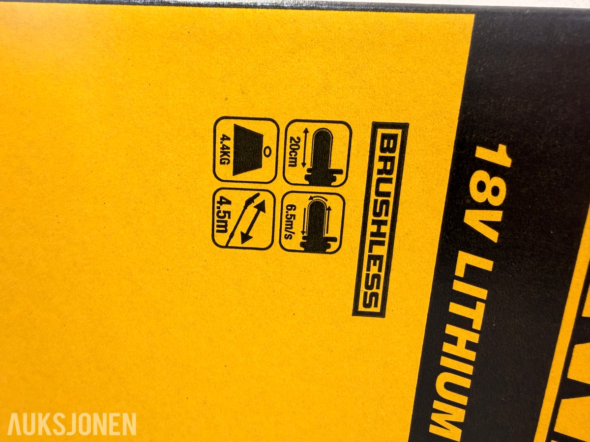 DEWALT grensager DCMPS520N-XJ og DCMPS567N-XJ 18V XR