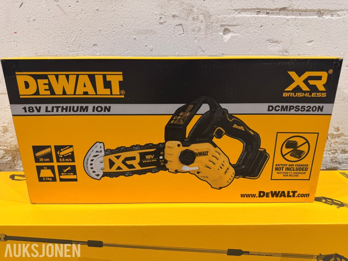 DEWALT DCMPS520N-XJ og DCMPS567N-XJ 18V XR grensager