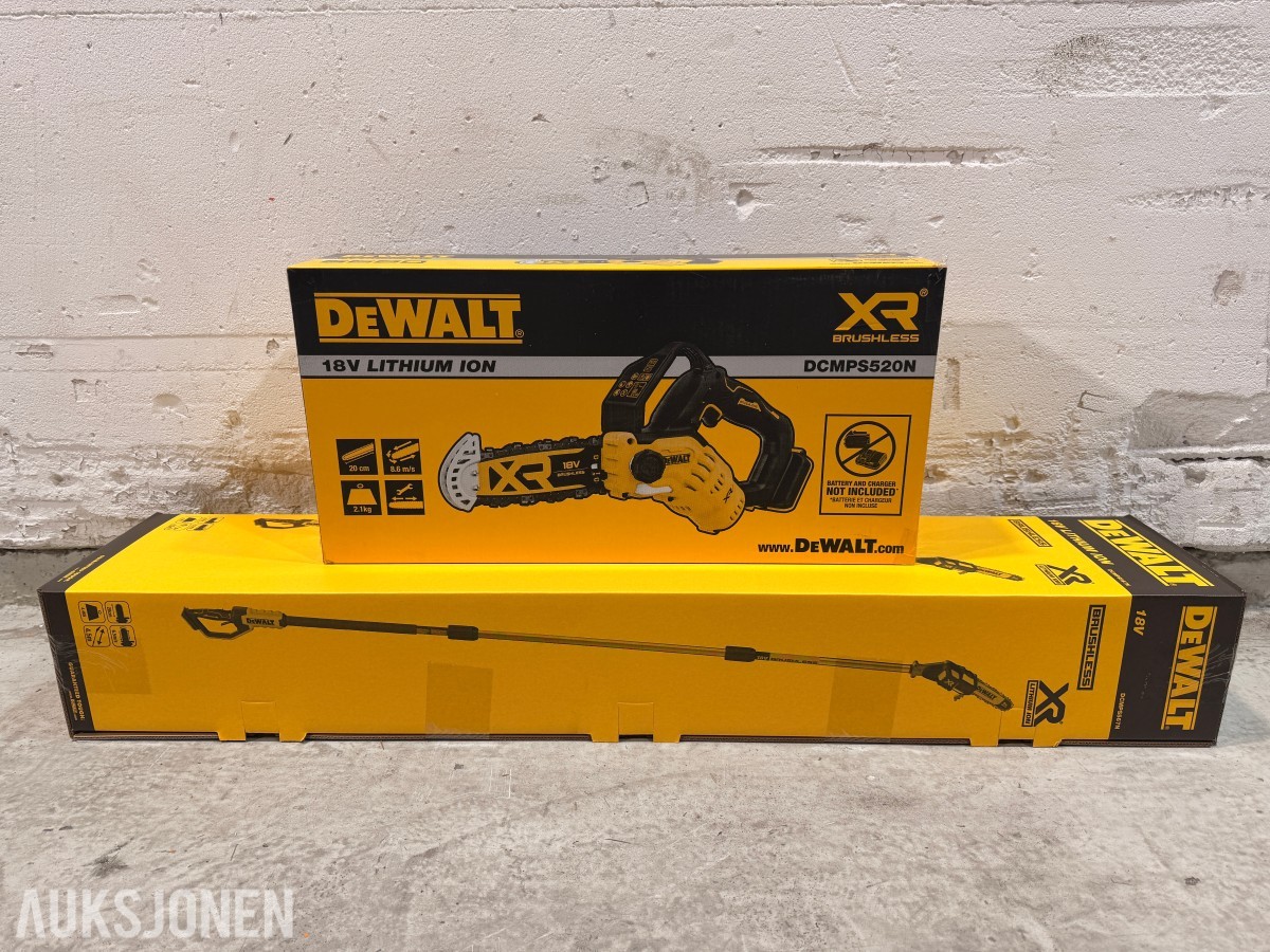 DEWALT DCMPS520N-XJ og DCMPS567N-XJ 18V XR grensager