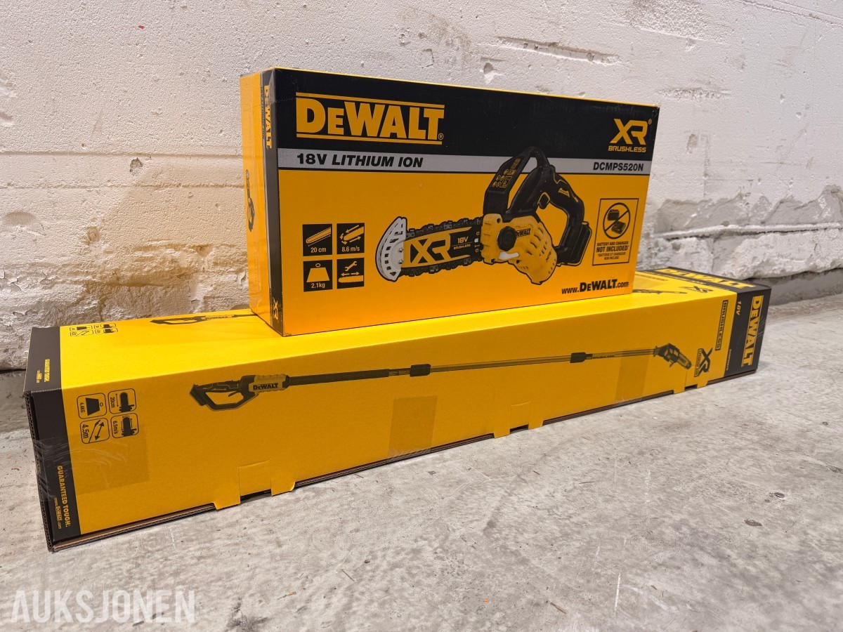 DEWALT DCMPS520N-XJ og DCMPS567N-XJ 18V XR grensager