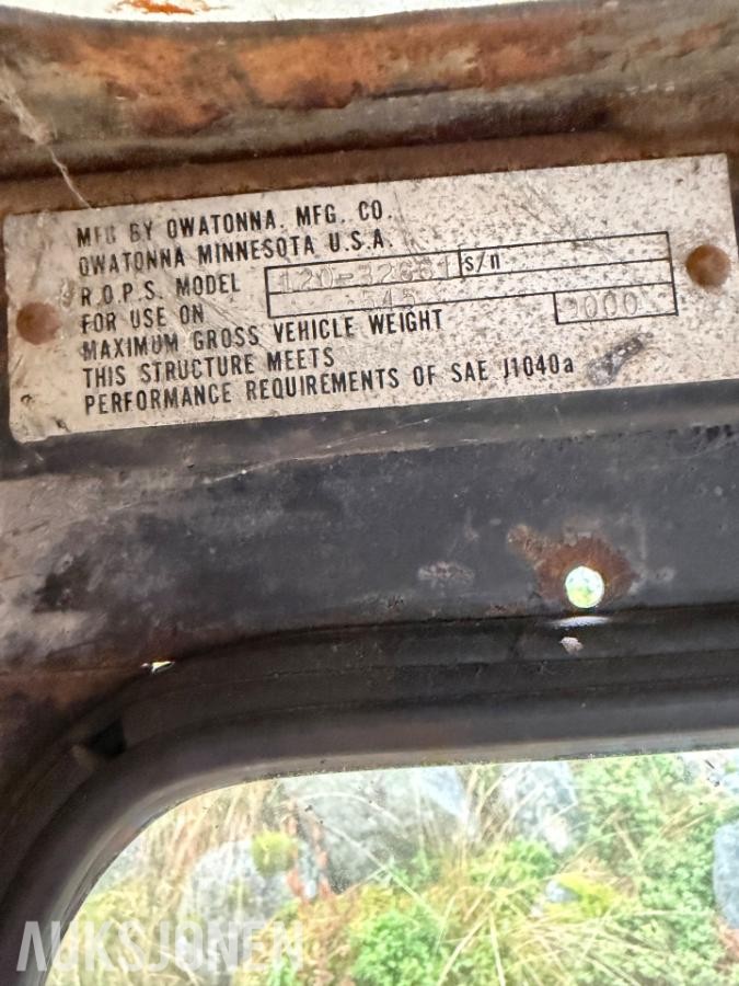 1985 Mustang 545 MVA FRI KOMPAKTLASTER