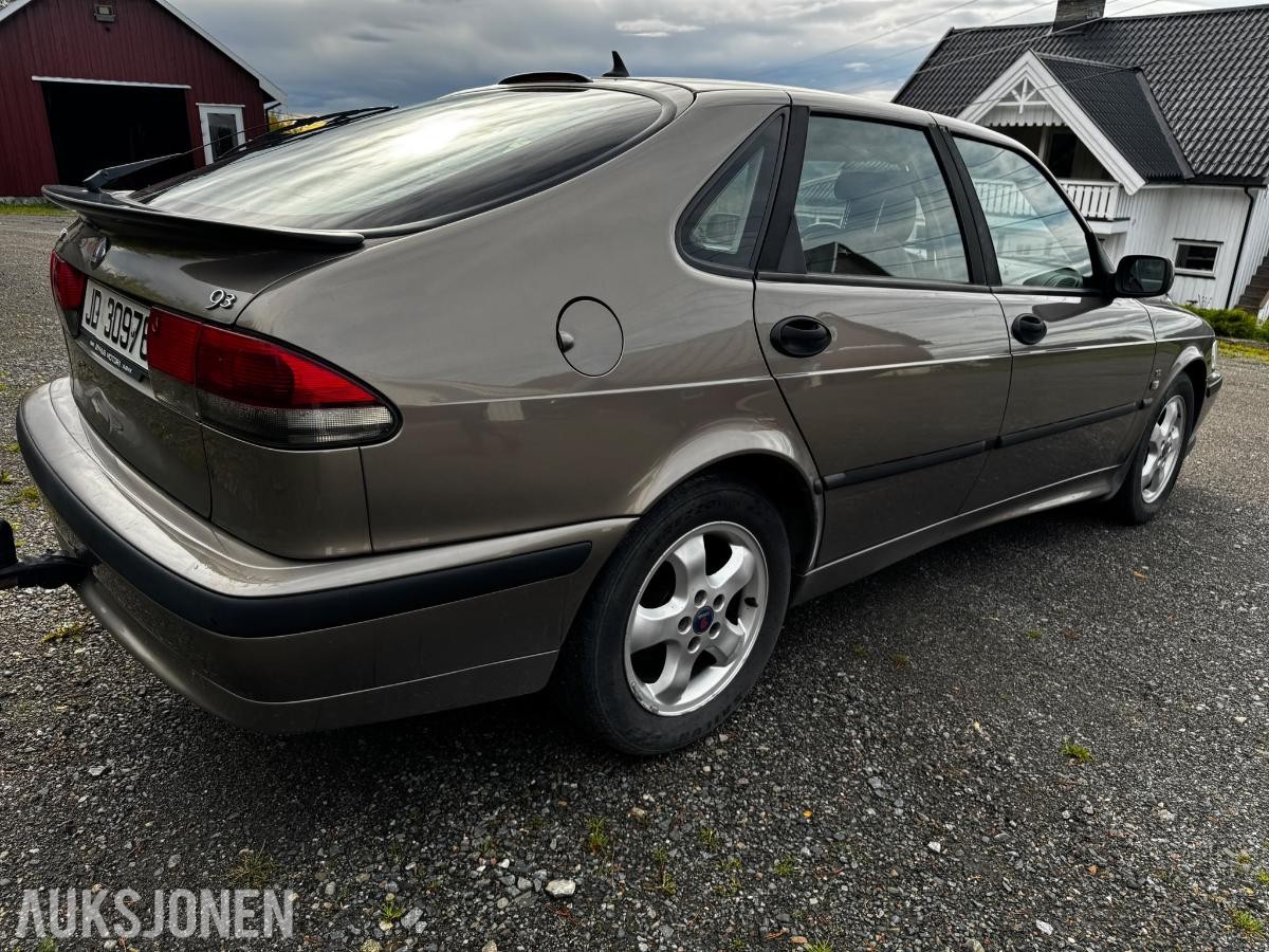 2002 SAAB 9-3 SE FLOTT EKSEMPLAR SOLTAK HENGERFESTE CRUISE
