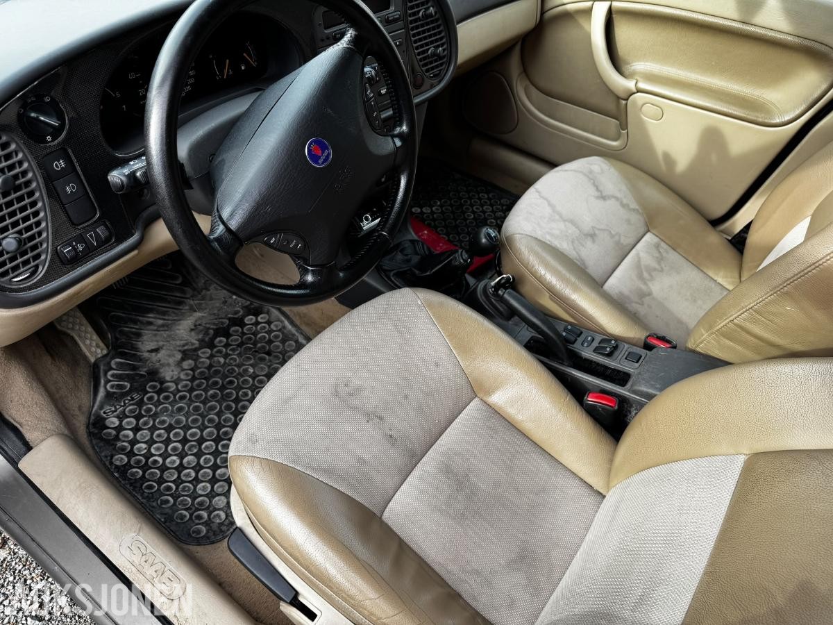 2002 SAAB 9-3 SE FLOTT EKSEMPLAR SOLTAK HENGERFESTE CRUISE