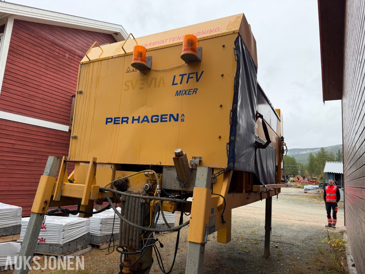 2013 mod. Falköping C-7 LTFV Mixer salt-/sandspreder