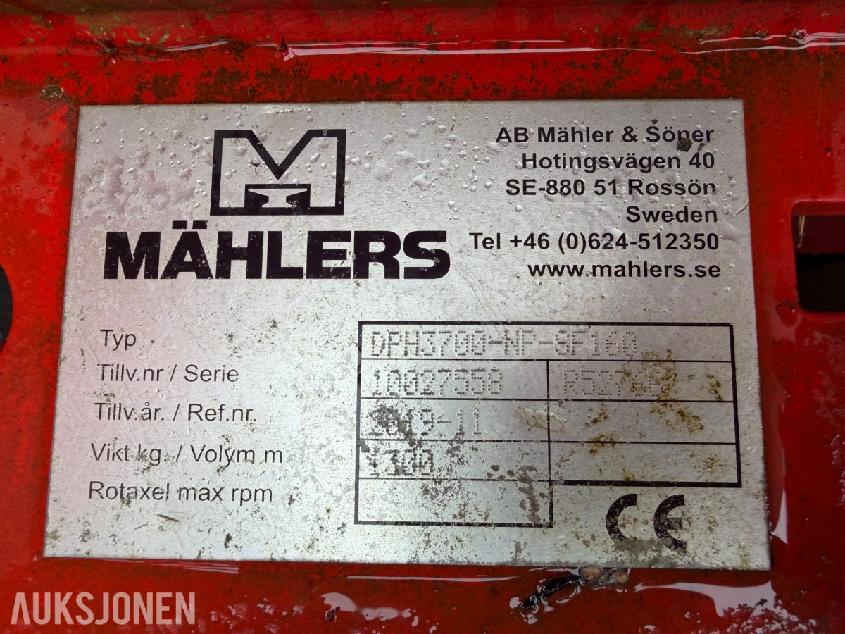 2019 mod Mählers DPH 3700-NP-SF169 Plog