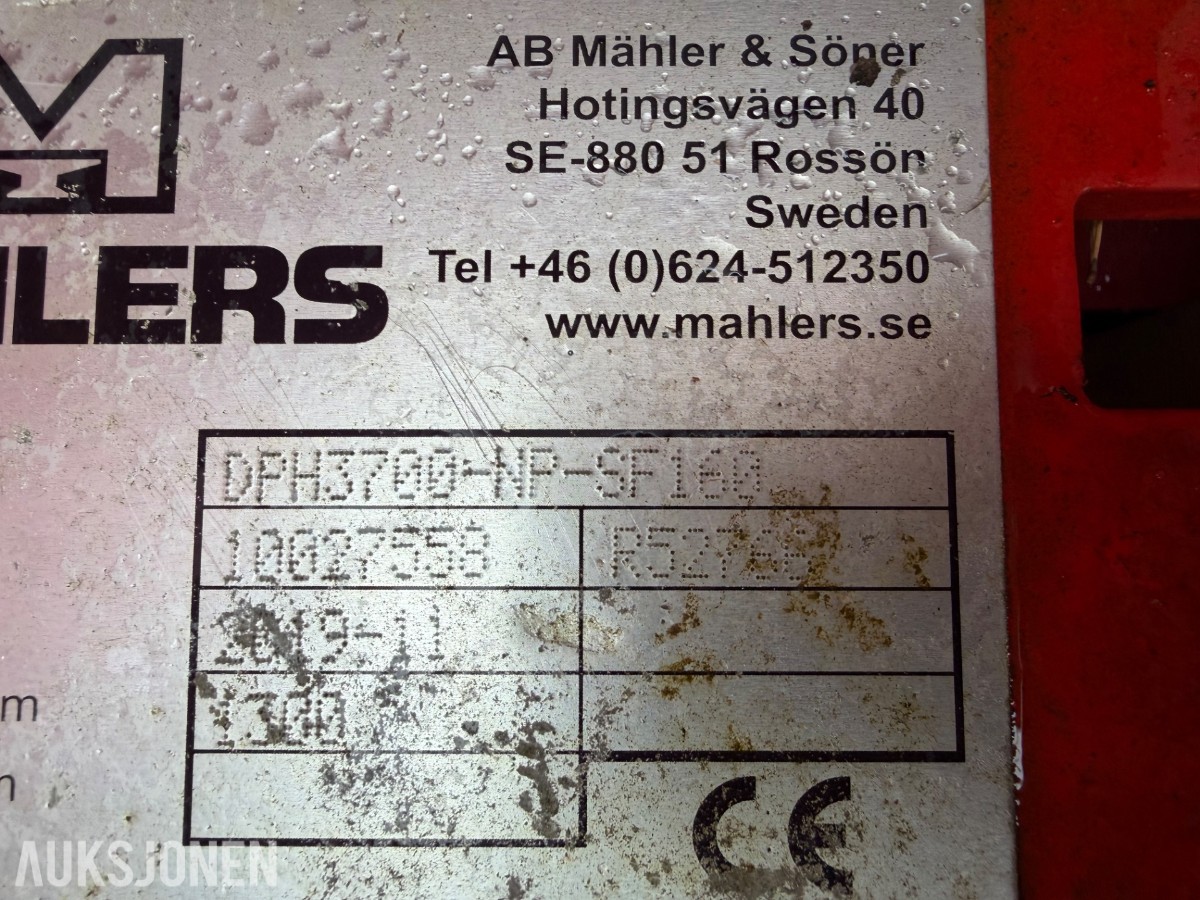 2019 mod Mählers DPH 3700-NP-SF169 Plog