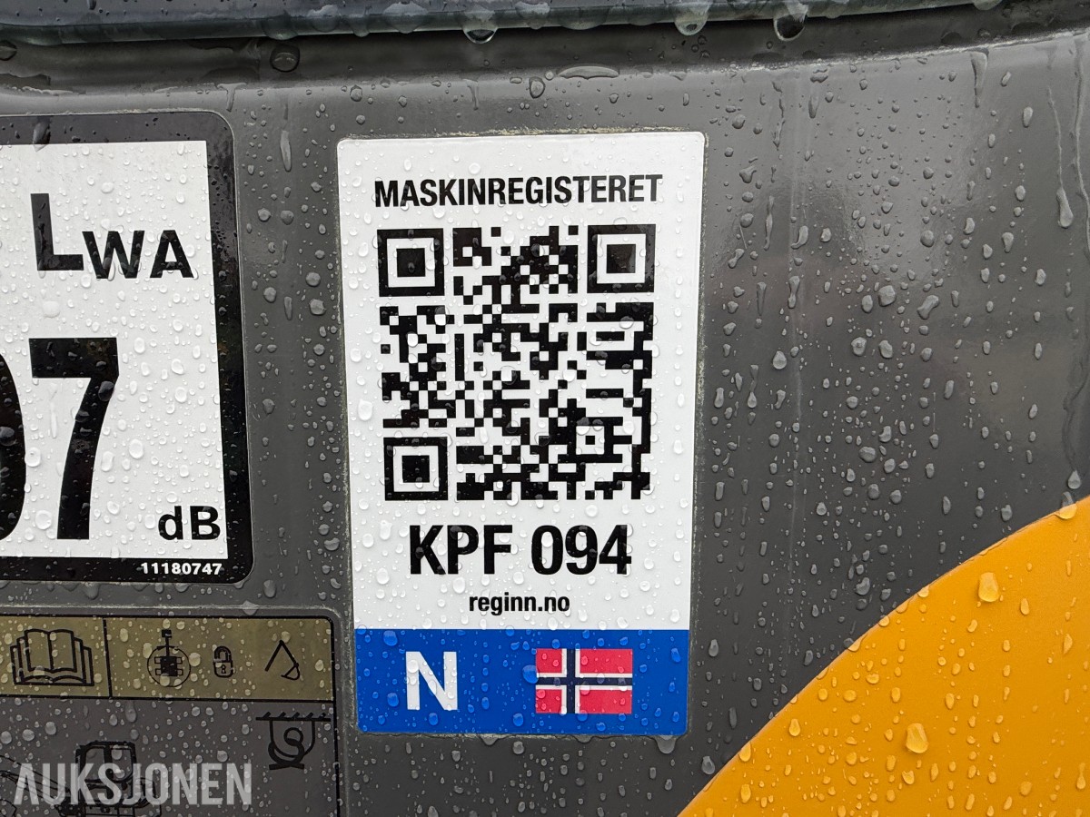 2015 Volvo ECR58D / Rail/skinnegående / Rototilt / Bæreskuffe + 3x skuffer
