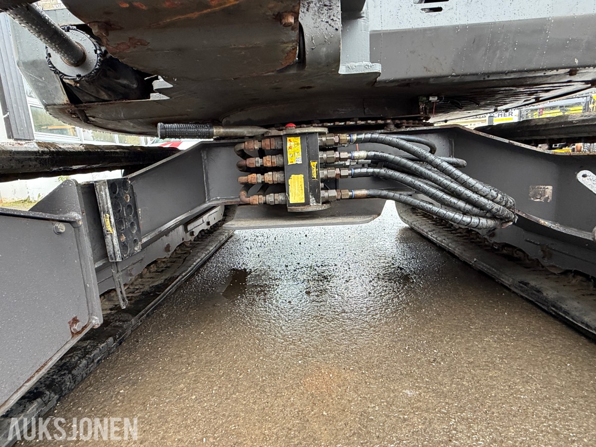 2015 Volvo ECR58D / Rail/skinnegående / Rototilt / Bæreskuffe + 3x skuffer