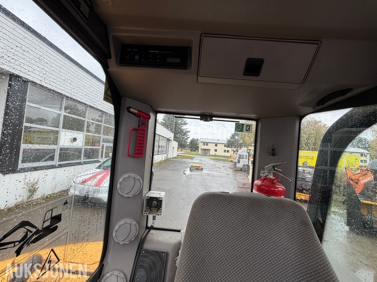 2015 Volvo ECR58D / Rail/skinnegående / Rototilt / Bæreskuffe + 3x skuffer