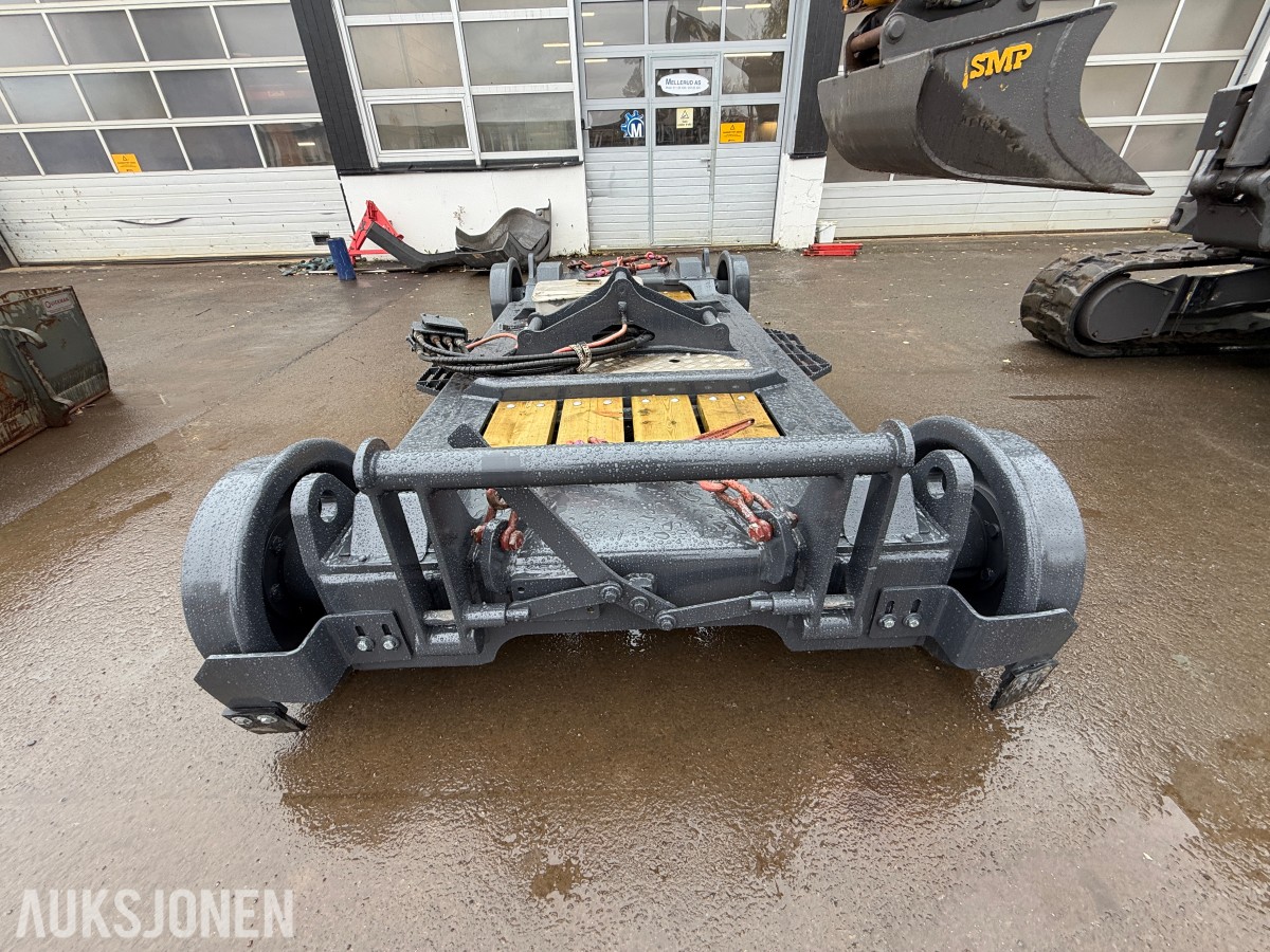 2015 Volvo ECR58D / Rail/skinnegående / Rototilt / Bæreskuffe + 3x skuffer