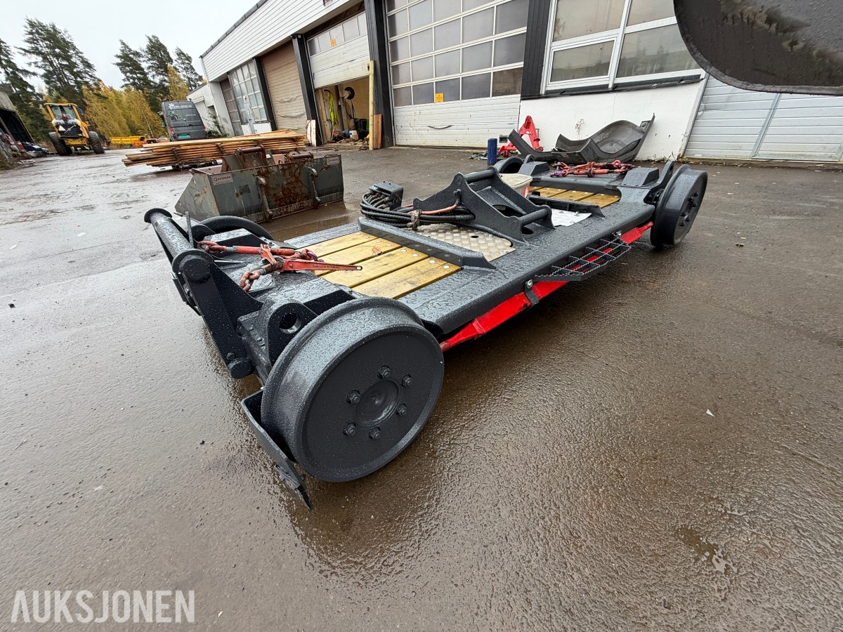 2015 Volvo ECR58D / Rail/skinnegående / Rototilt / Bæreskuffe + 3x skuffer