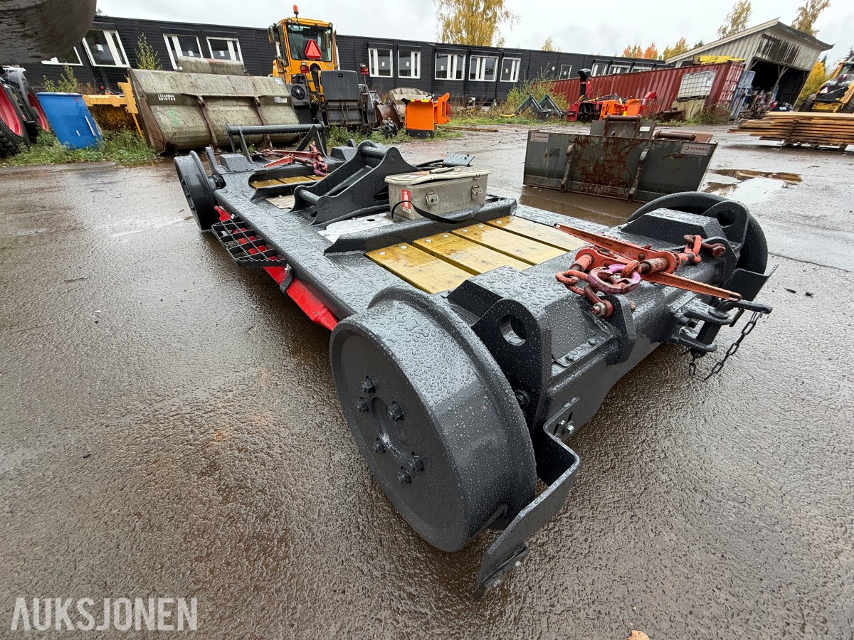 2015 Volvo ECR58D / Rail/skinnegående / Rototilt / Bæreskuffe + 3x skuffer