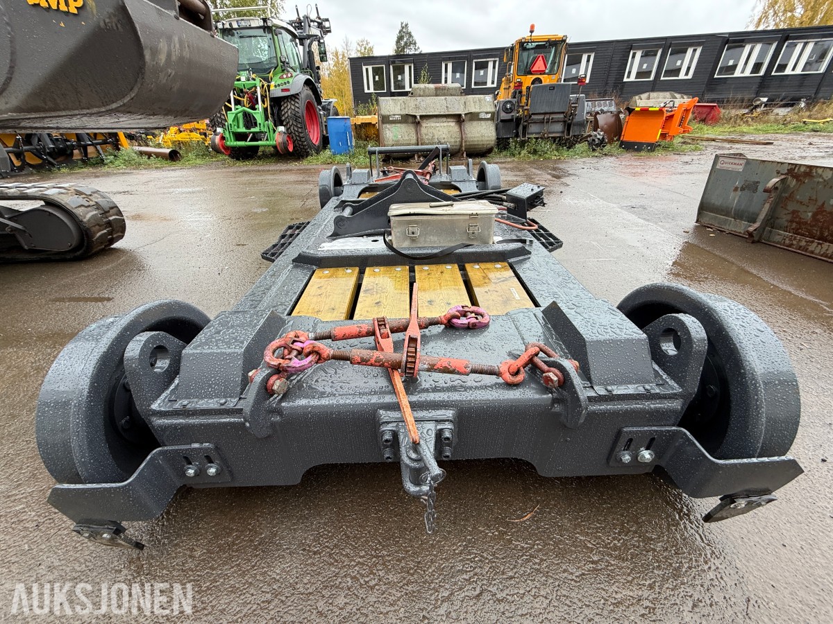 2015 Volvo ECR58D / Rail/skinnegående / Rototilt / Bæreskuffe + 3x skuffer