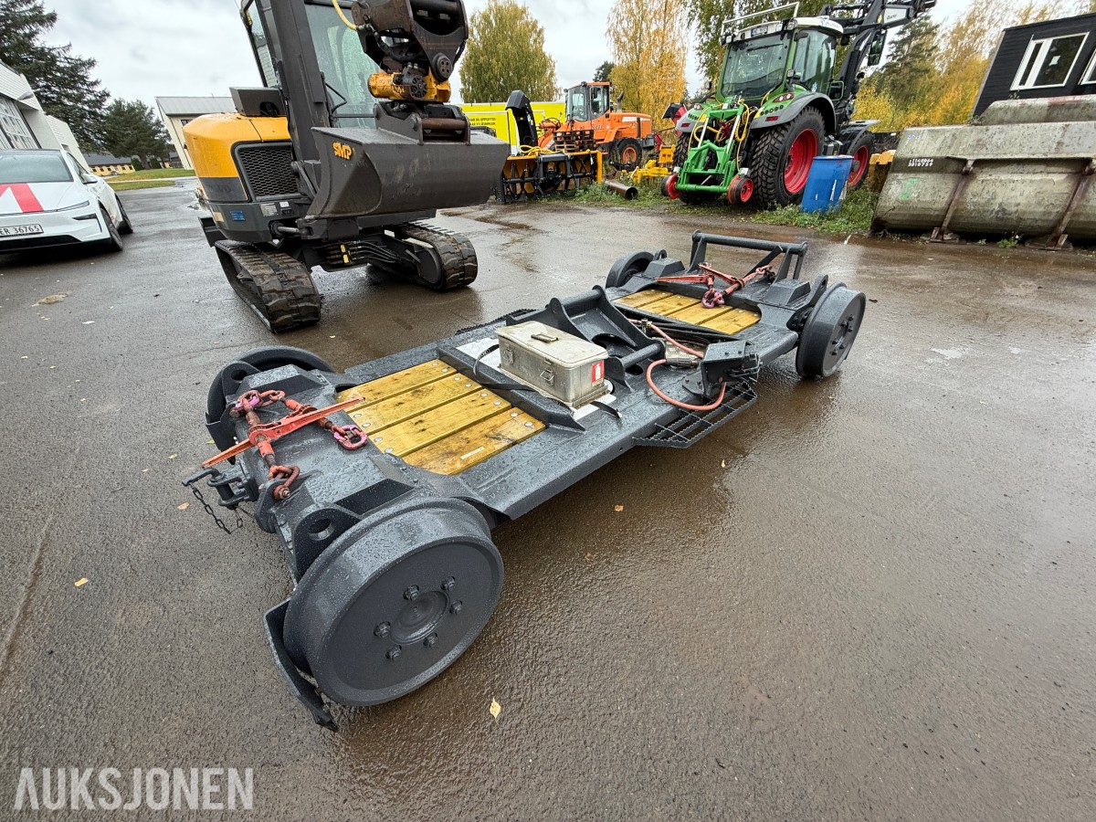 2015 Volvo ECR58D / Rail/skinnegående / Rototilt / Bæreskuffe + 3x skuffer