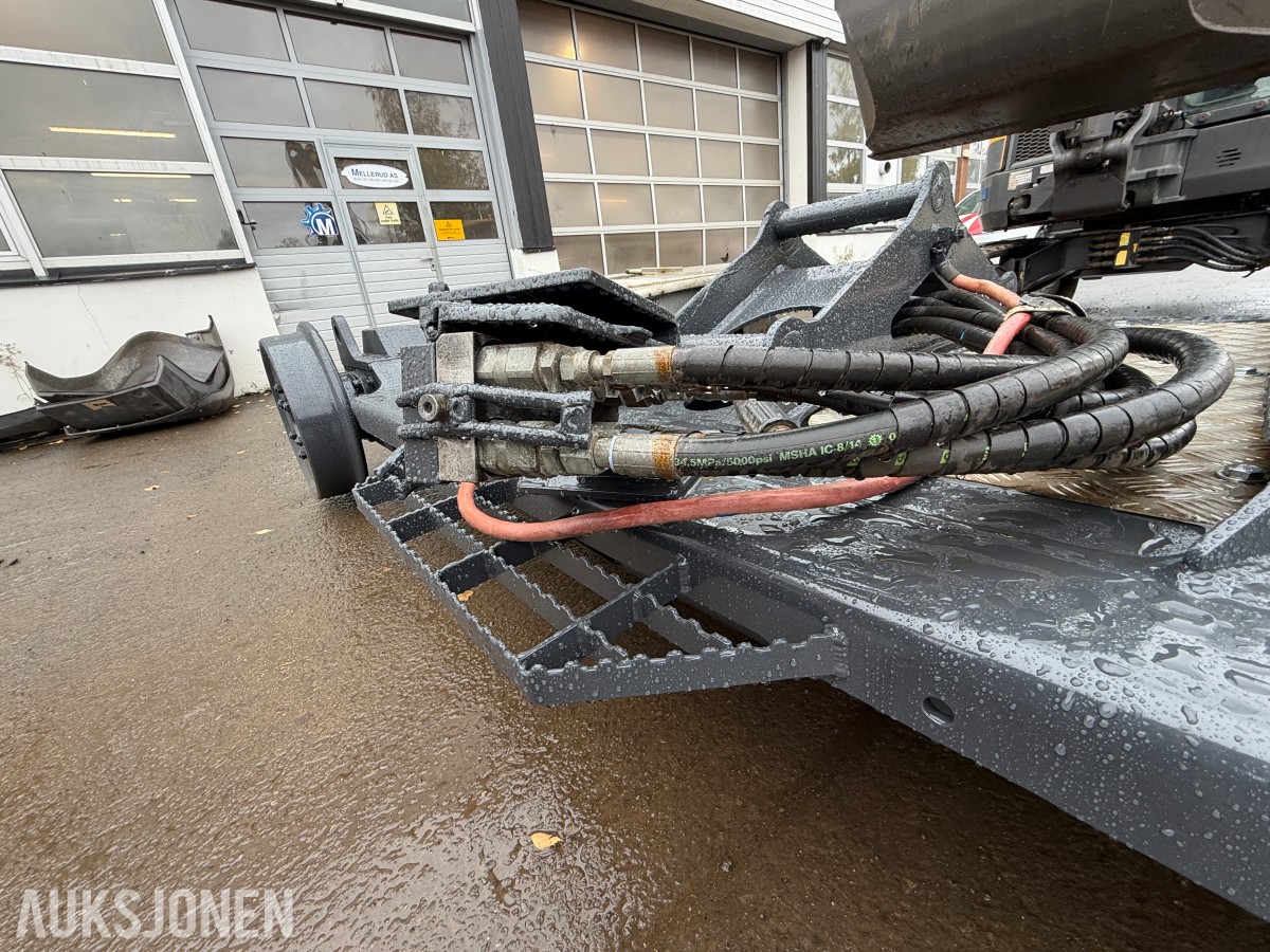 2015 Volvo ECR58D / Rail/skinnegående / Rototilt / Bæreskuffe + 3x skuffer