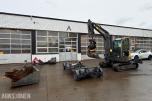 2015 Volvo ECR58D / Rail/skinnegående / Rototilt / Bæreskuffe + 3x skuffer