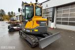 2015 Volvo ECR58D / Rail/skinnegående / Rototilt / Bæreskuffe + 3x skuffer