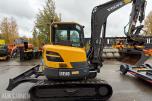 2015 Volvo ECR58D / Rail/skinnegående / Rototilt / Bæreskuffe + 3x skuffer