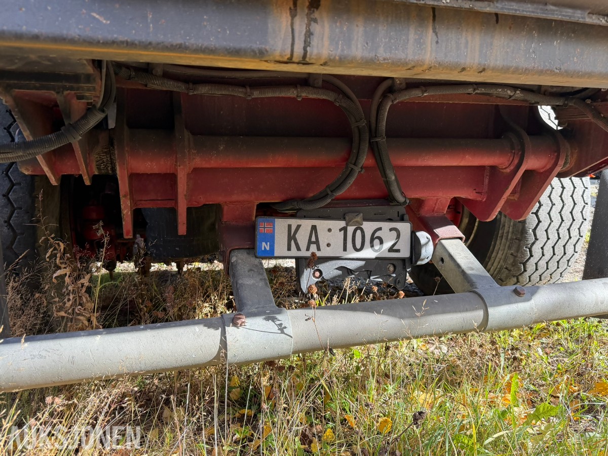 2011 Chieftain 3-akslet dumperhenger - 20 800kg nyttelast