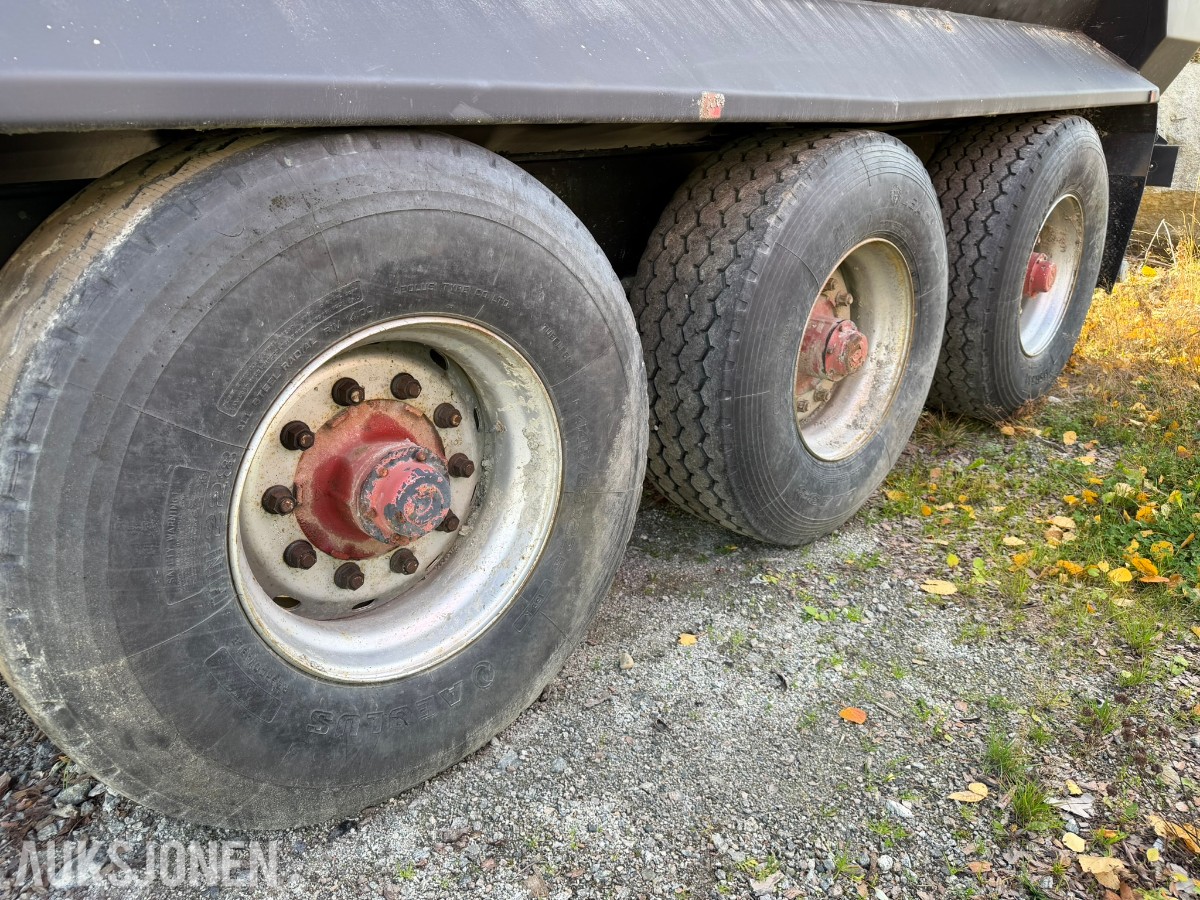 2011 Chieftain 3-akslet dumperhenger - 20 800kg nyttelast