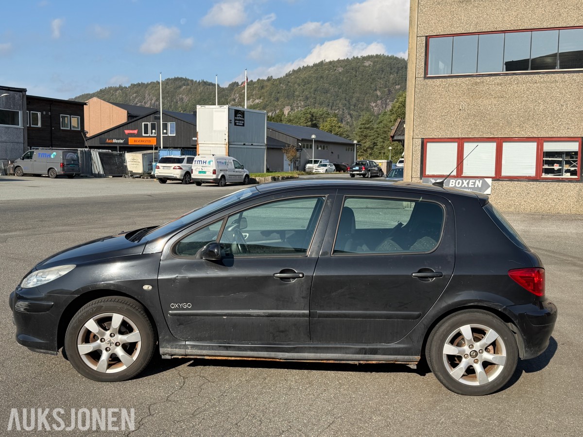 2007 Peugeot 307 1.6 D 90 HK MANUELL PARKERINGSSENSORER