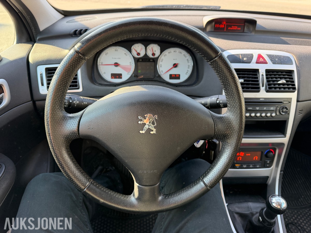 2007 Peugeot 307 1.6 D 90 HK MANUELL PARKERINGSSENSORER