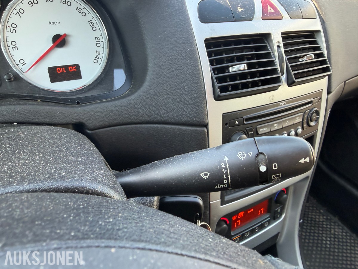 2007 Peugeot 307 1.6 D 90 HK MANUELL PARKERINGSSENSORER