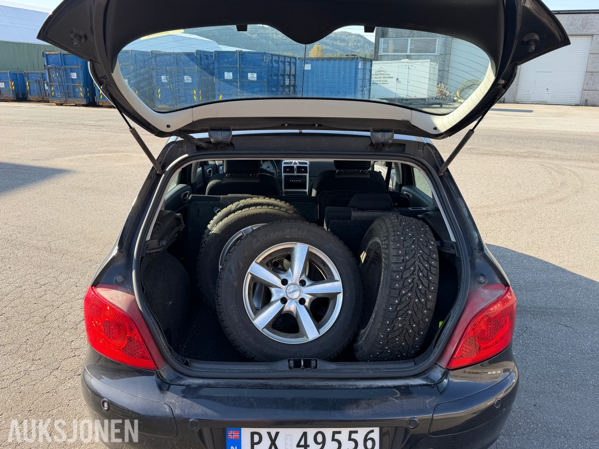 2007 Peugeot 307 1.6 D 90 HK MANUELL PARKERINGSSENSORER