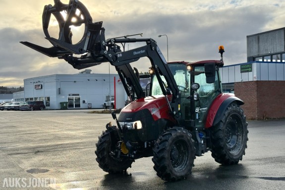 2026 Case IH Farmall 90C Traktor, 49 t, frontlaster, klype, front-PTO