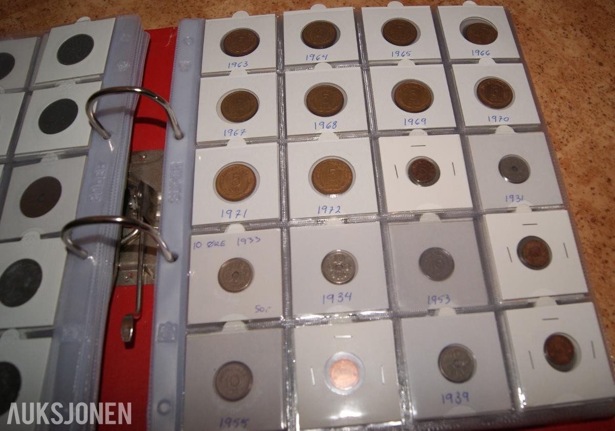 Perm med Danske Mynter - Ingen minstepris