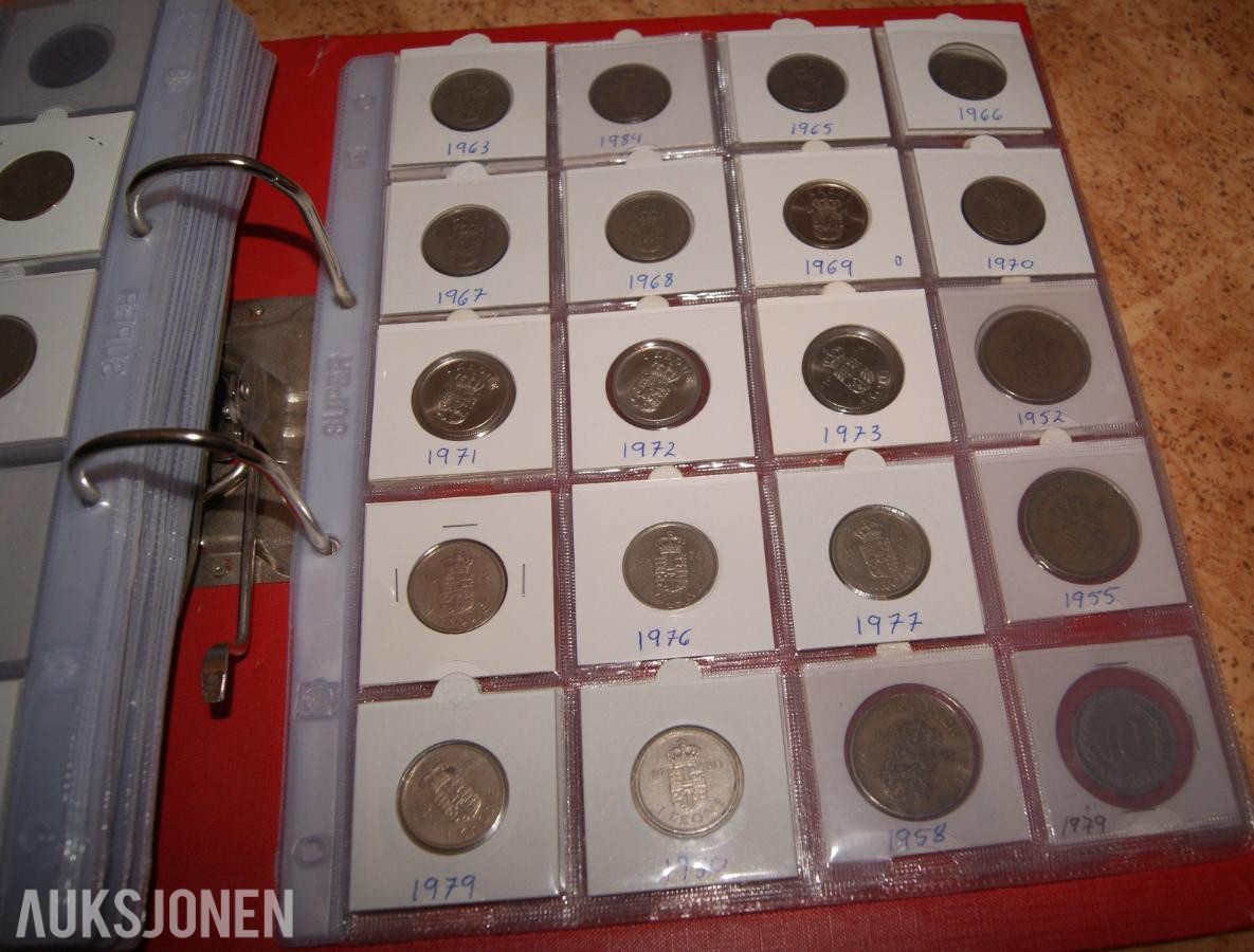 Perm med Danske Mynter - Ingen minstepris