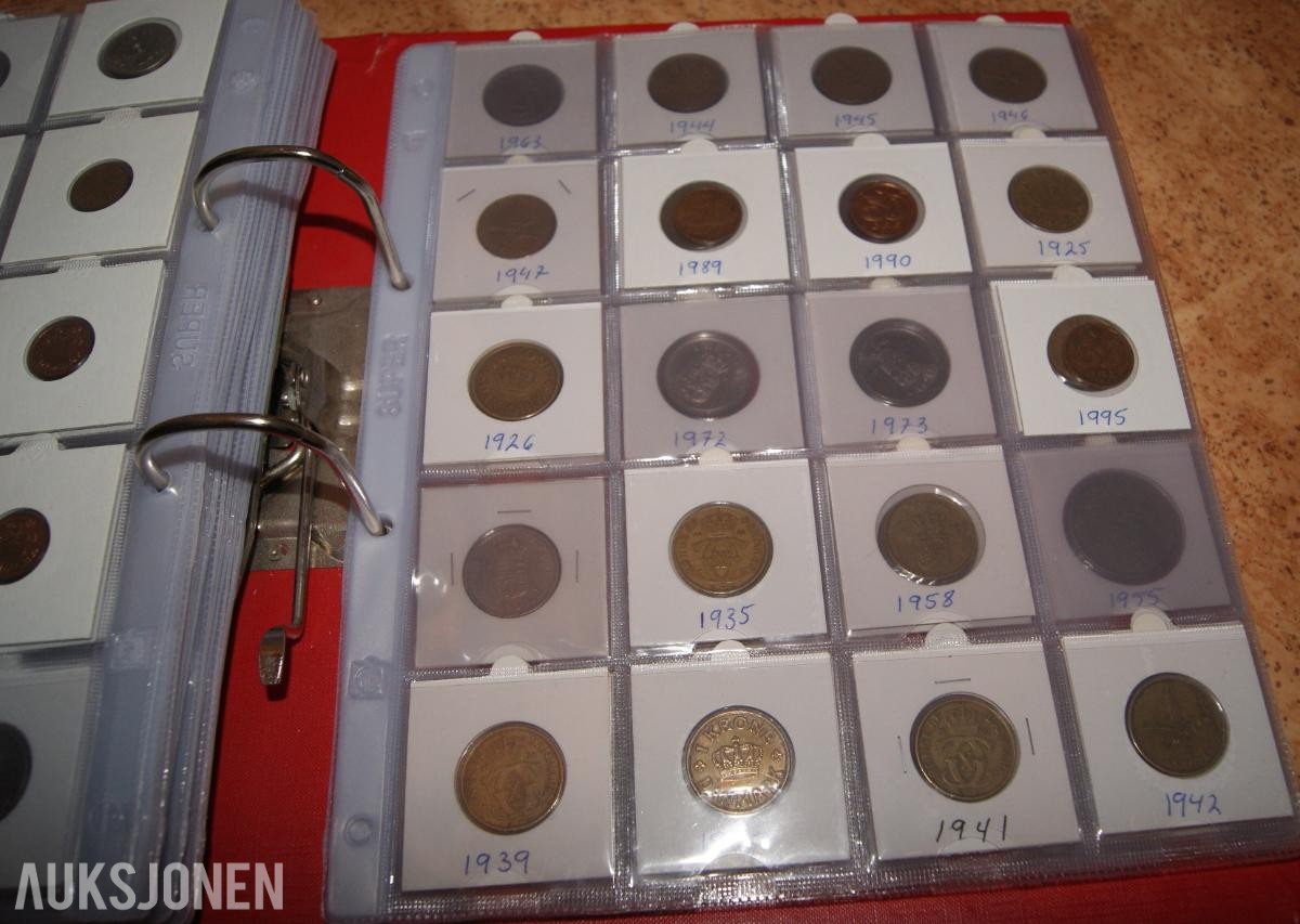 Perm med Danske Mynter - Ingen minstepris