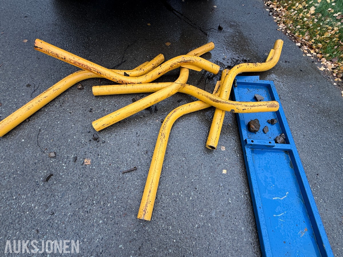 2013 Vreten 1100 Kombihenger (tømmerhenger/dumperhenger) / Fjernstyring / 6,5 meter kran