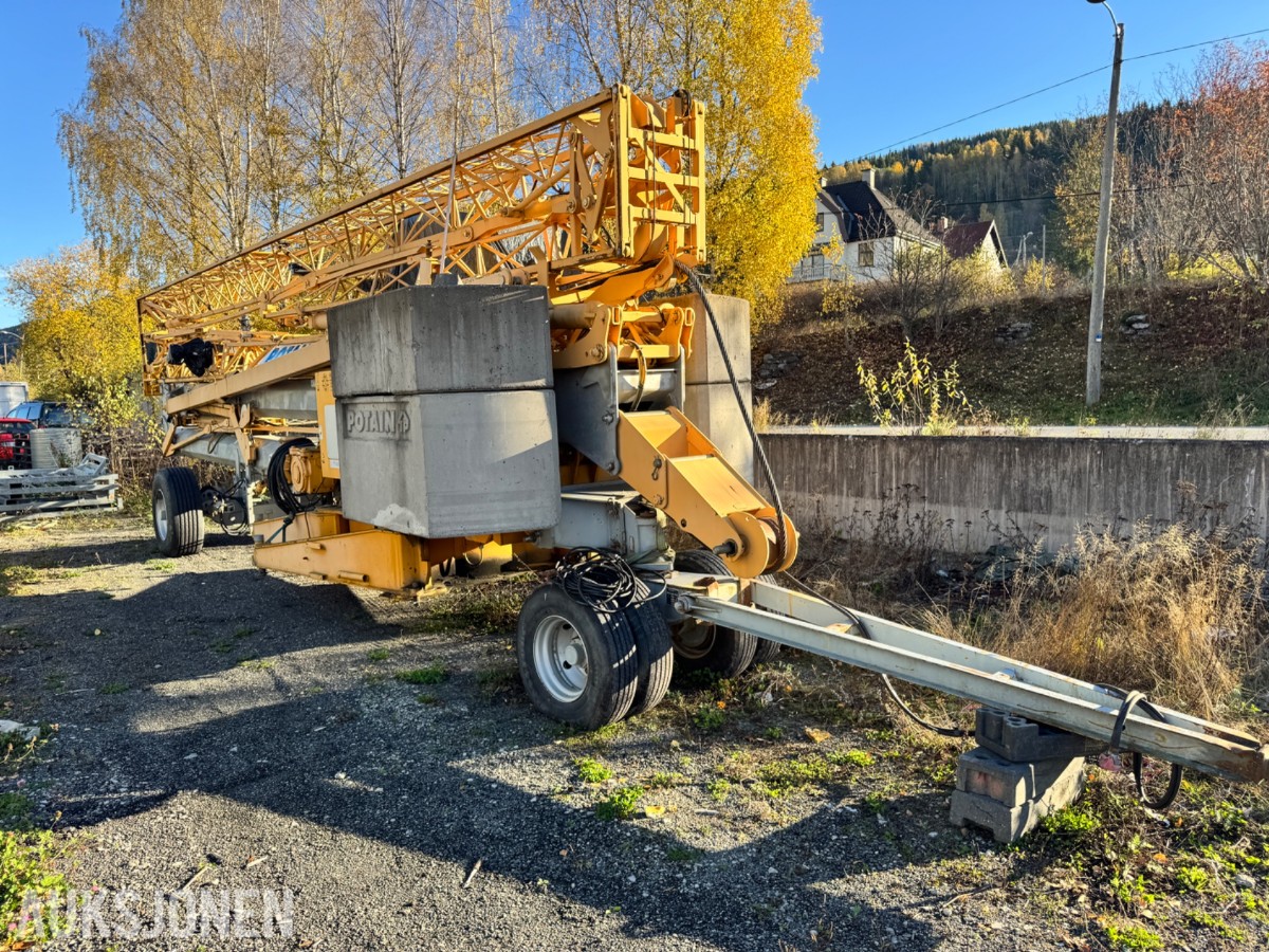 2008 POTAIN HD40A SAMMENLEGGBAR TÅRNKRAN
