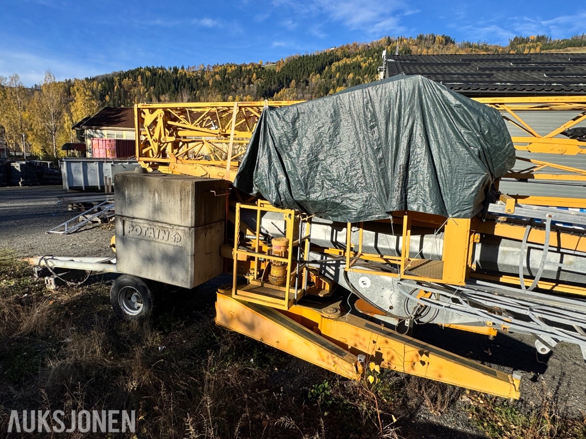 2008 POTAIN HD40A SAMMENLEGGBAR TÅRNKRAN
