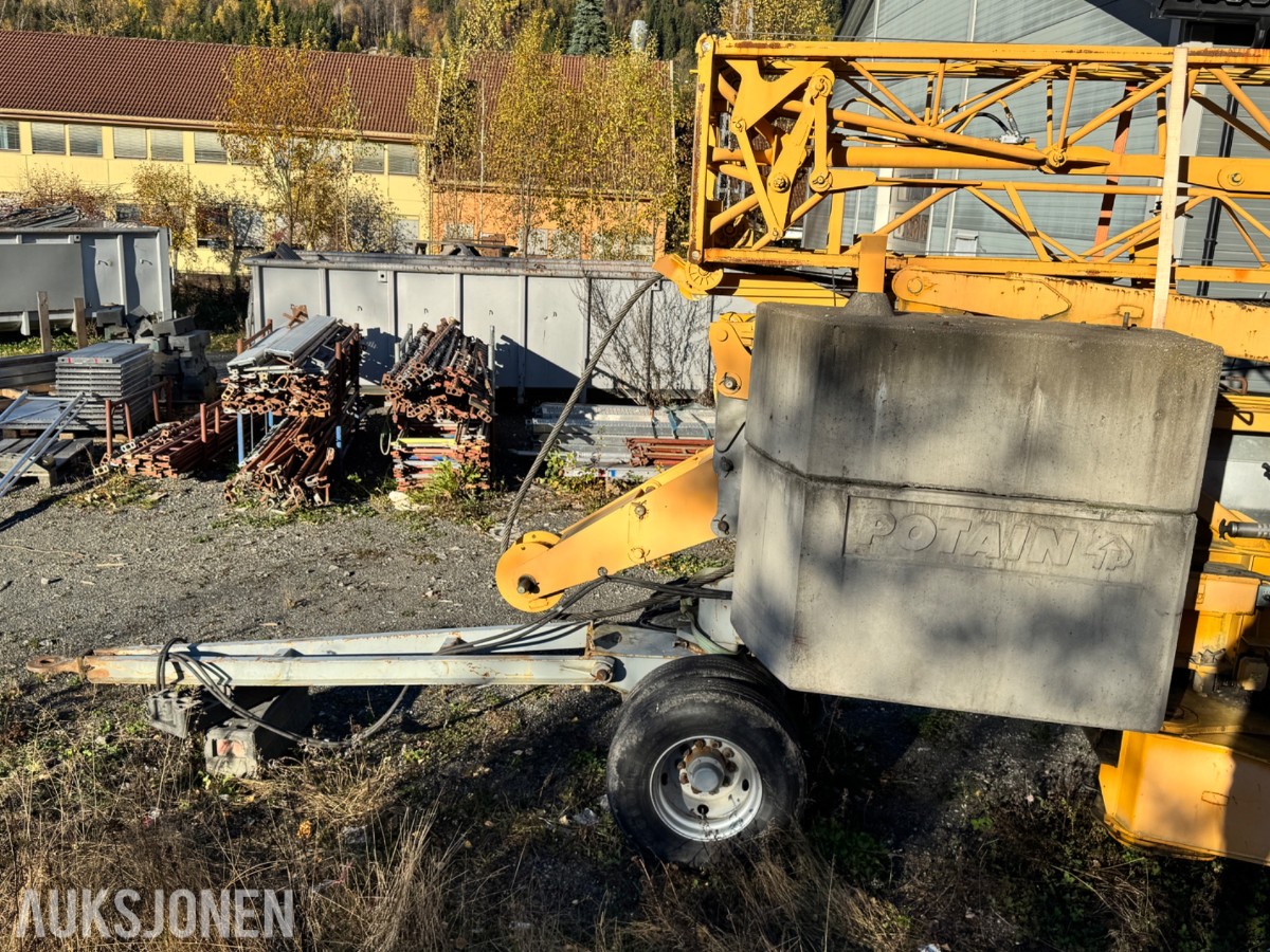 2008 POTAIN HD40A SAMMENLEGGBAR TÅRNKRAN