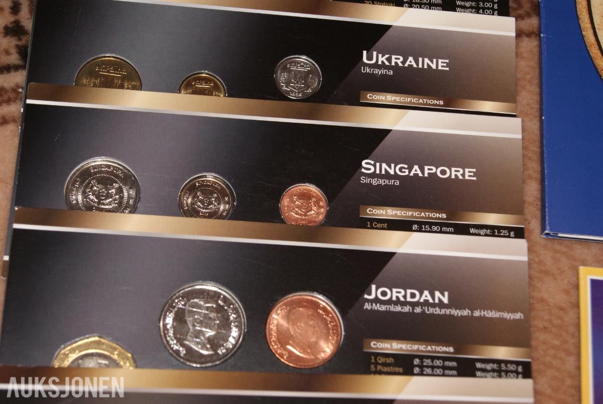 Mynt Sett Euro & Utland! 1